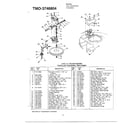MTD 3746804 5hp 21" rotary mower page 4 diagram
