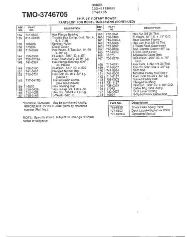 5hp 21" rotary mower page 3