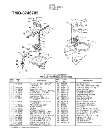 5hp 21" rotary mower page 4