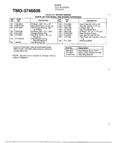 4.5hp 21" rotary mower page 3