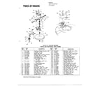 MTD 3746606 4.5hp 21" rotary mower page 4 diagram