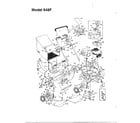 MTD 123-848F401 mower diagram