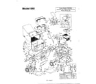MTD 124-848L000 rotary mower diagram