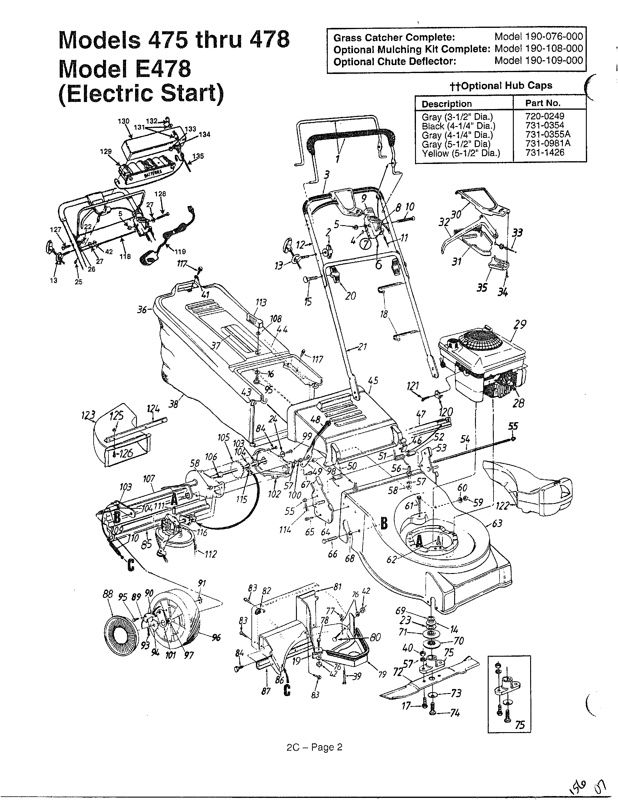 MAIN FRAME MODELS 475-478