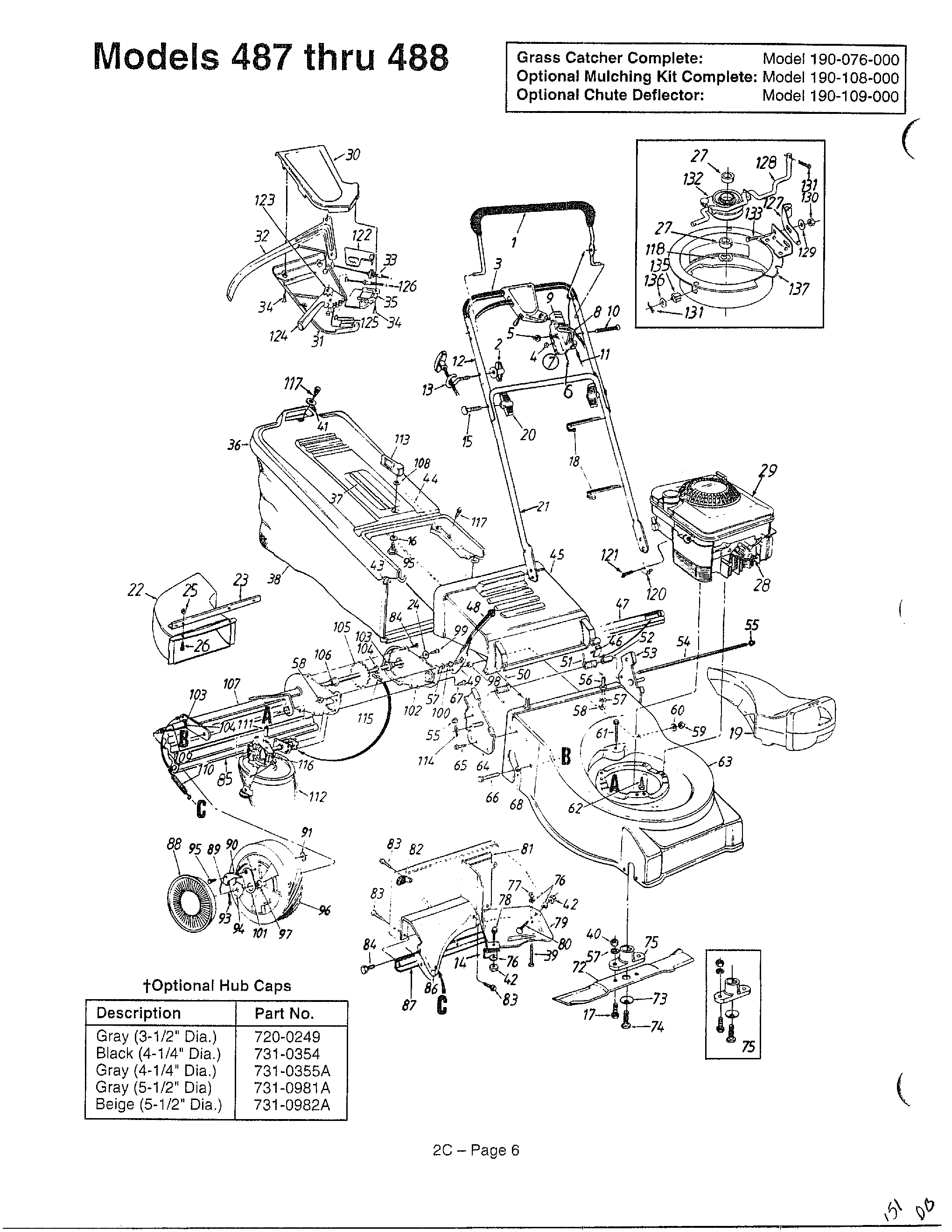 Main frame model 487-488