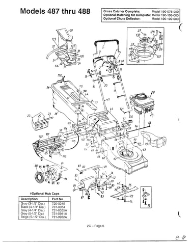 Main frame model 487-488
