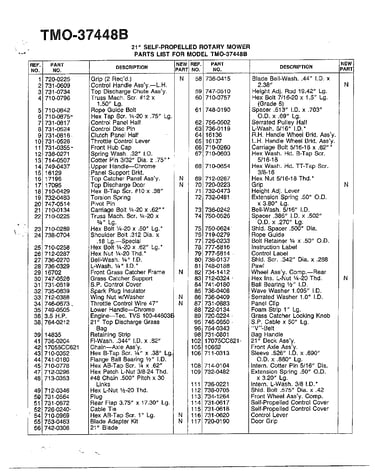 21" self-propelled mower page 2