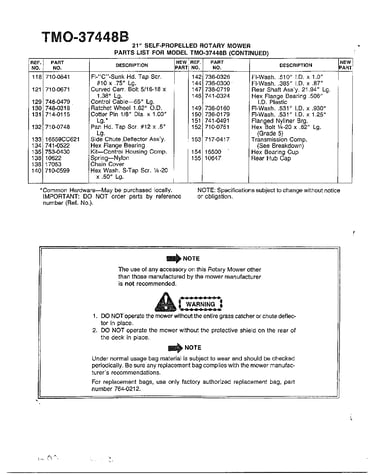 21" self-propelled mower page 3