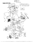 3.5hp 21" rotary mower
