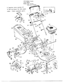 3.5hp 21" rotary mower