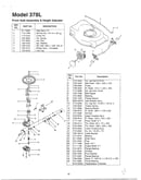Front axle and height adjuster