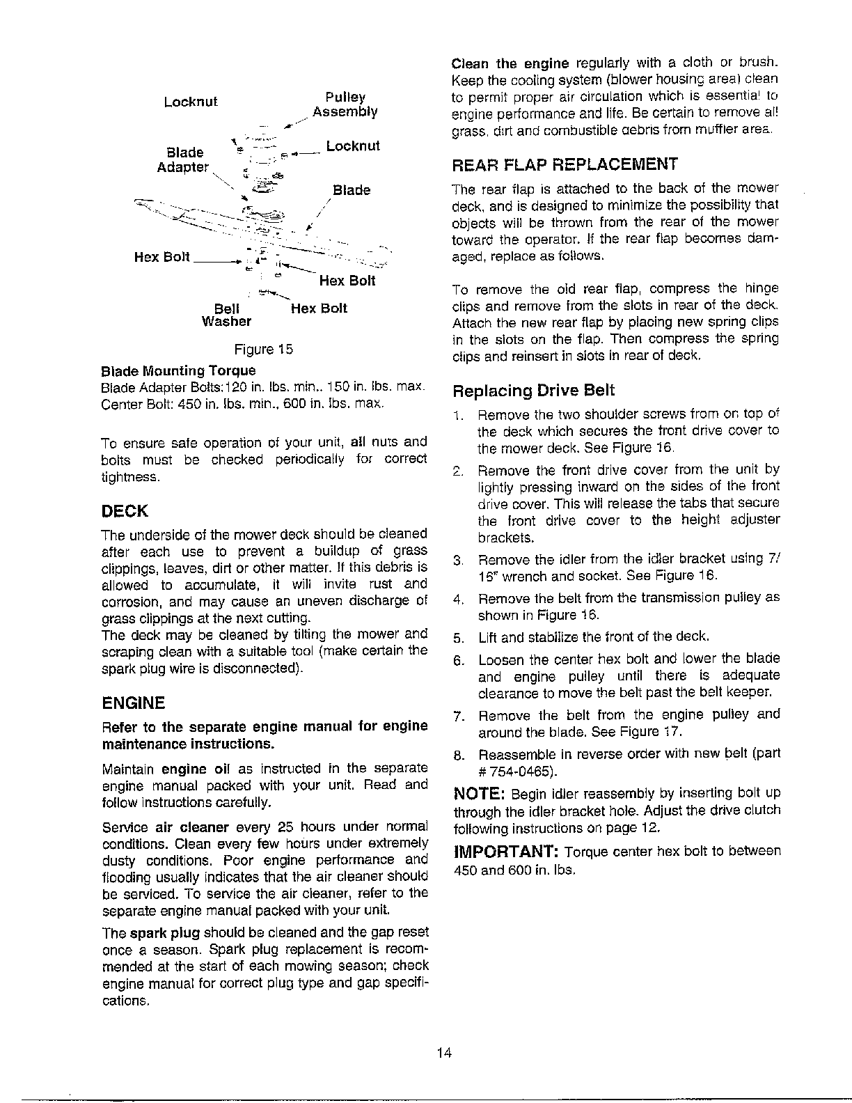 Maintenance page 2