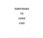 MTD 12A-266F088 continued to card l062 diagram
