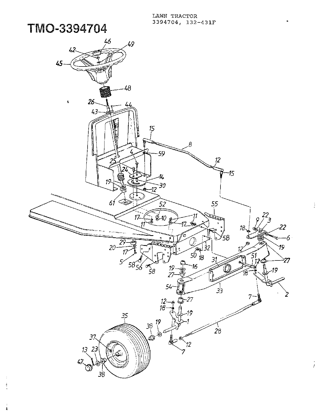 11.5hp 38" lawn tractor page 3