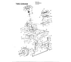 MTD 132-800H088 46" 18hp garden tractor page 4 diagram