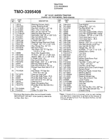 46" 18hp garden tractor page 5