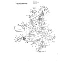 MTD 132-800H088 46" 18hp garden tractor page 12 diagram