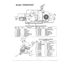 MTD 133Q694G401 electrical/lawn tractor diagram