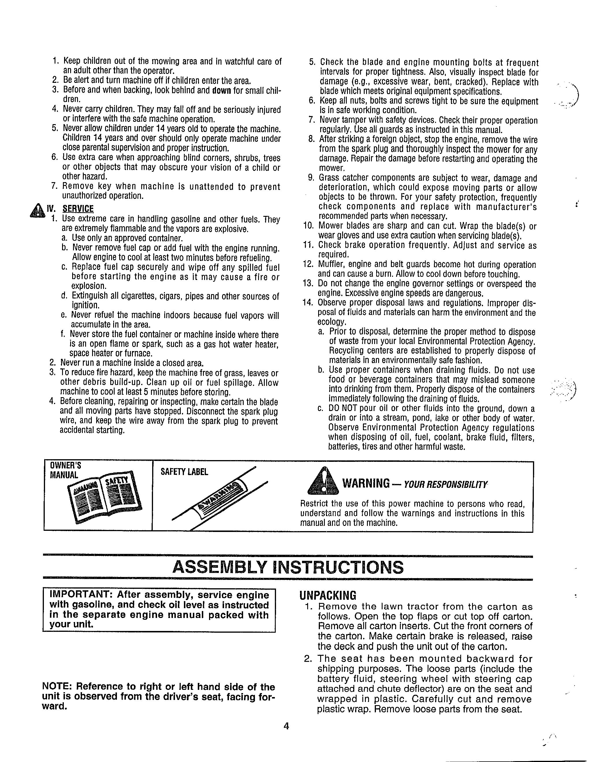 Assembly instructions