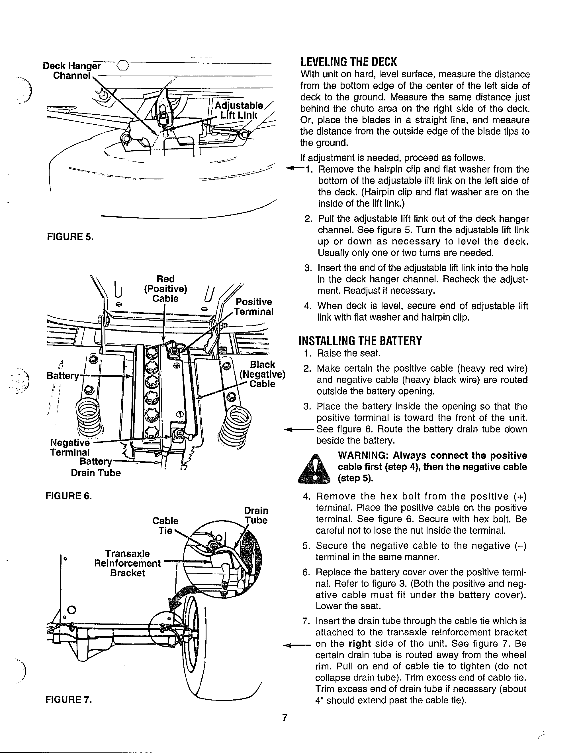 ASSEMBLY INSTRUCTIONS Page 4