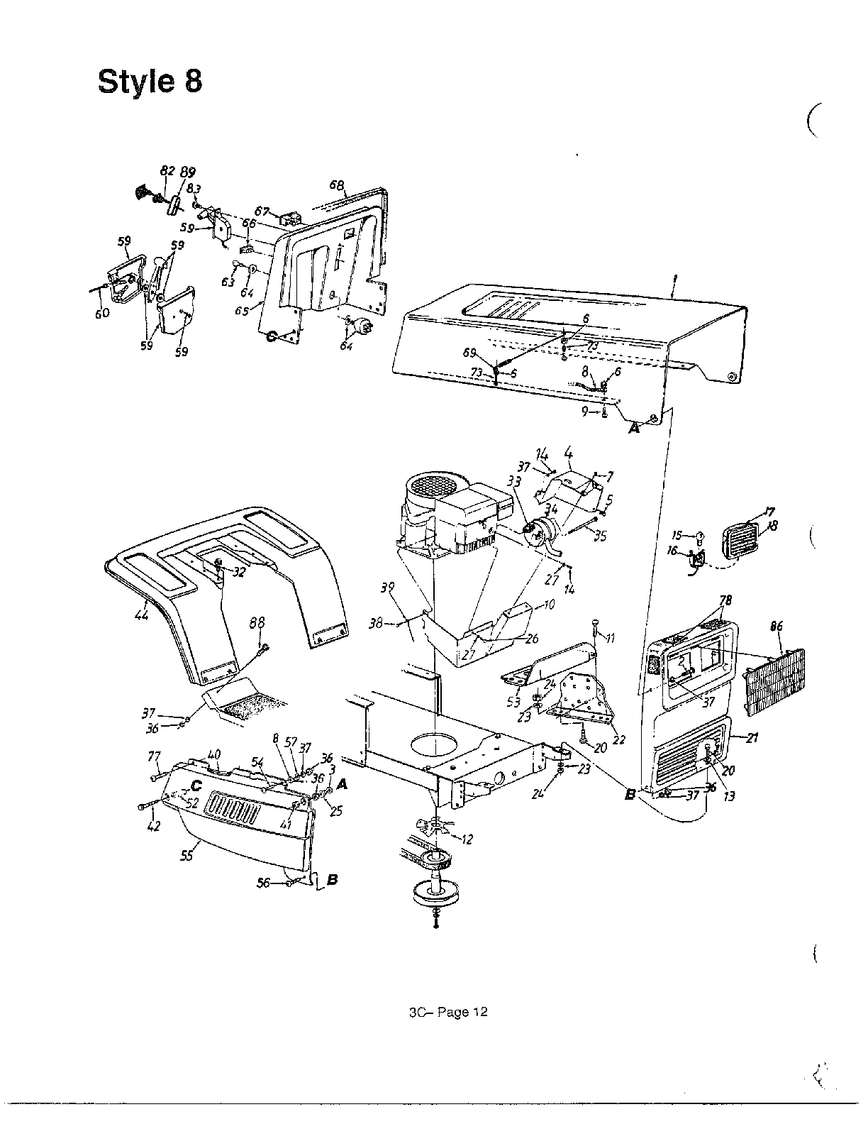 Style 8/lawn tractors