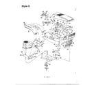 MTD 135V694H401 style 9/lawn tractors diagram