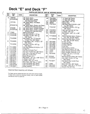 Deck "e" and deck "f" page 2