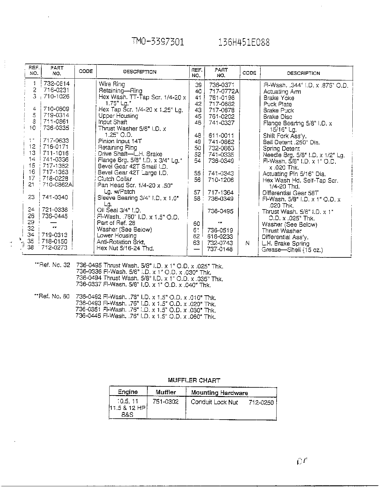Single speed transaxle lh page 2