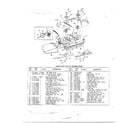 MTD 3214608 42" mowing deck diagram
