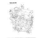 MTD 33919B 12 hp 32" lawn tractor page 2 diagram