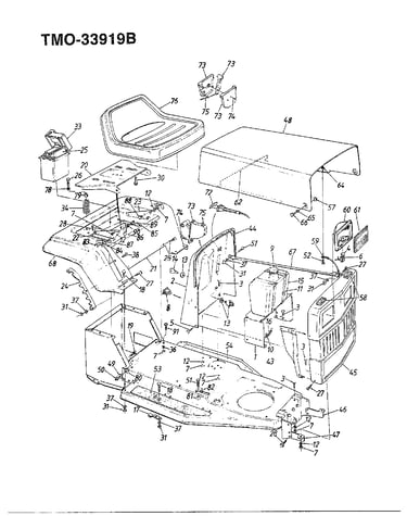 12 hp 32" lawn tractor page 2