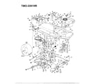 MTD 138-350-088 12 hp 32" lawn tractor page 6 diagram