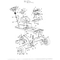 MTD 139-758-000 lawn tractor/front wheel chart diagram