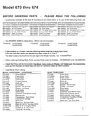 Before ordering parts - read