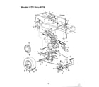 MTD SKU3104600 lawn tractor diagram