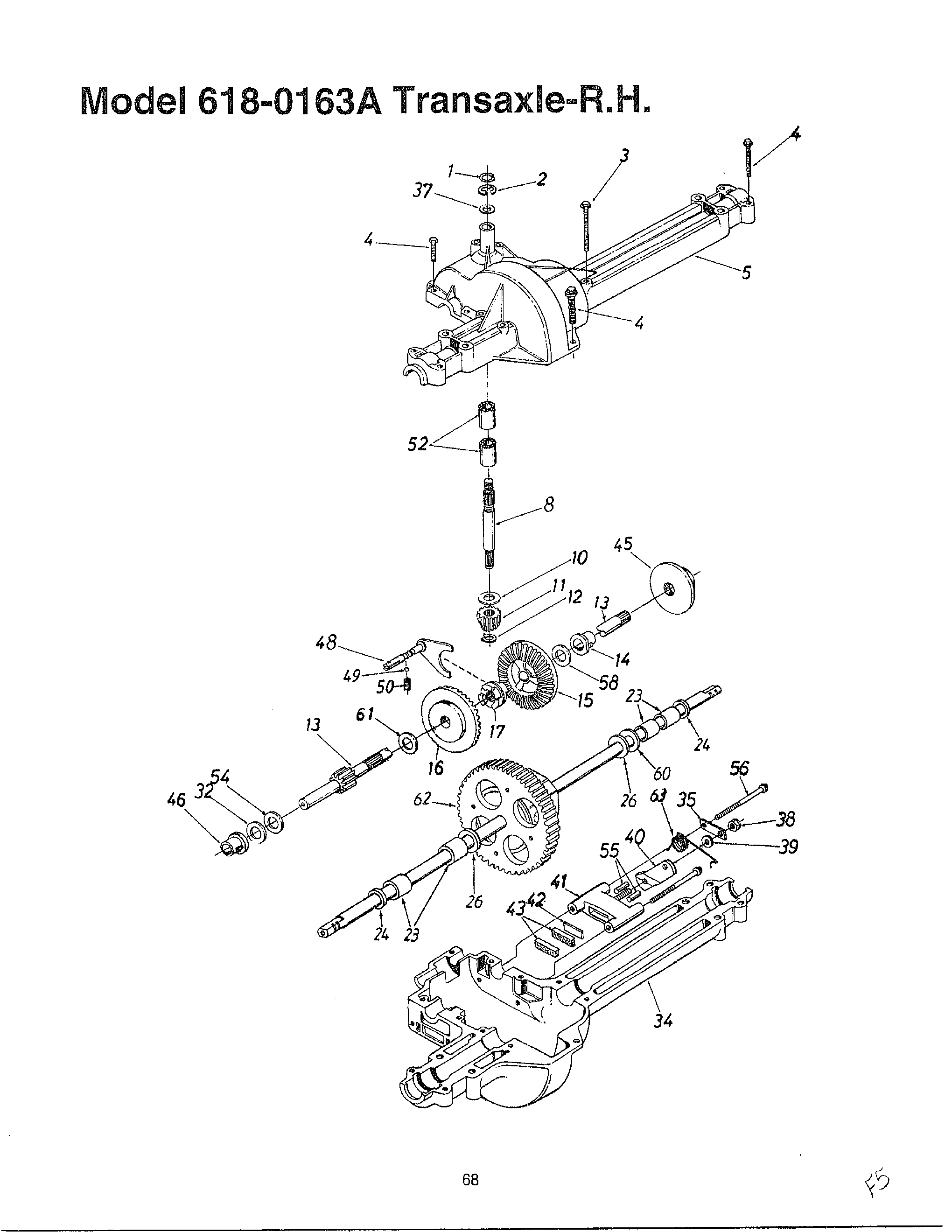 TRANSAXLE-RH