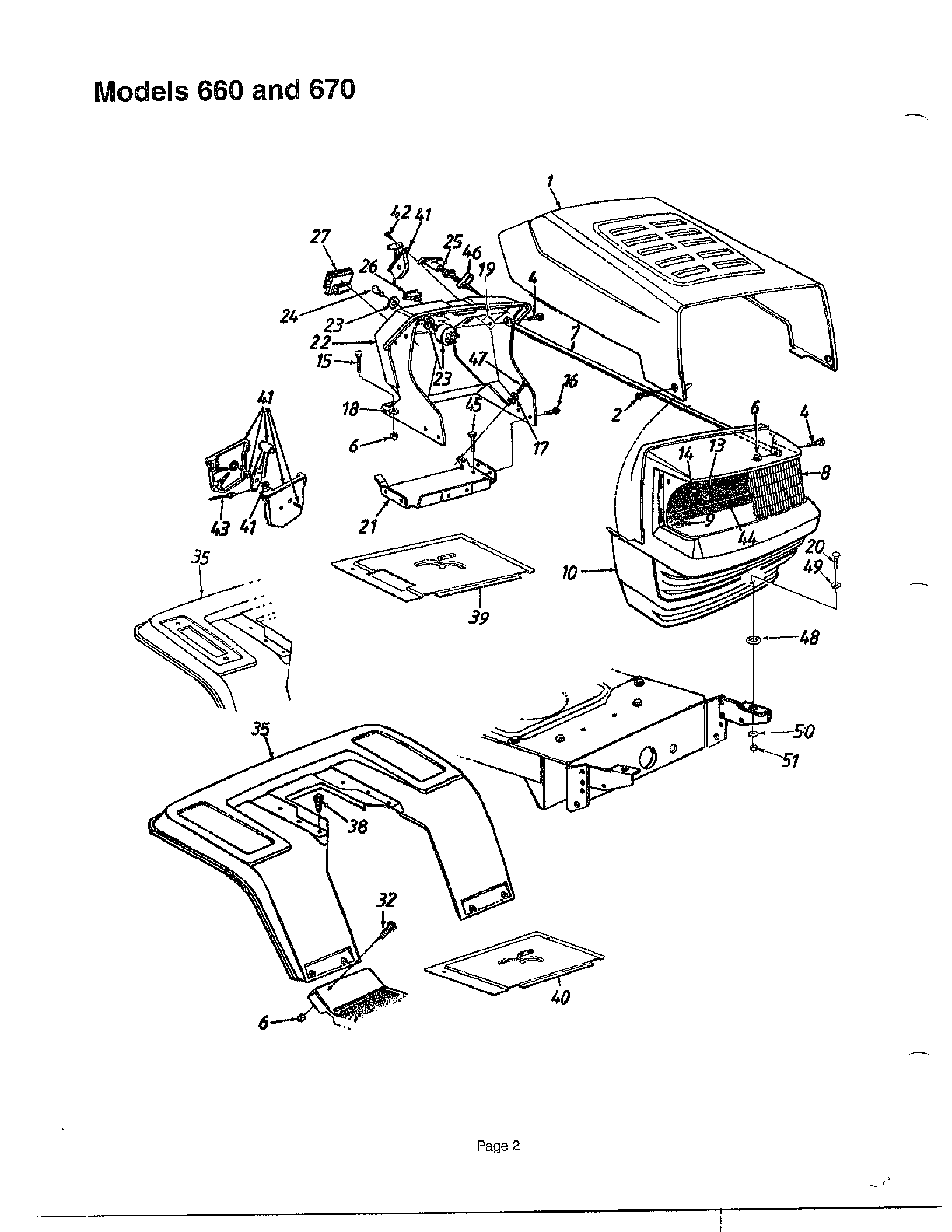 Lawn tractor