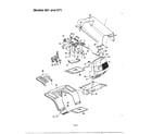 MTD 13AD674G401 lawn tractor page 3 diagram