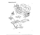 MTD 13AD674G401 lawn tractor page 13 diagram
