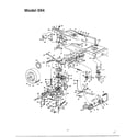 MTD 13AJ694H401 lawn tractor/transmisson diagram