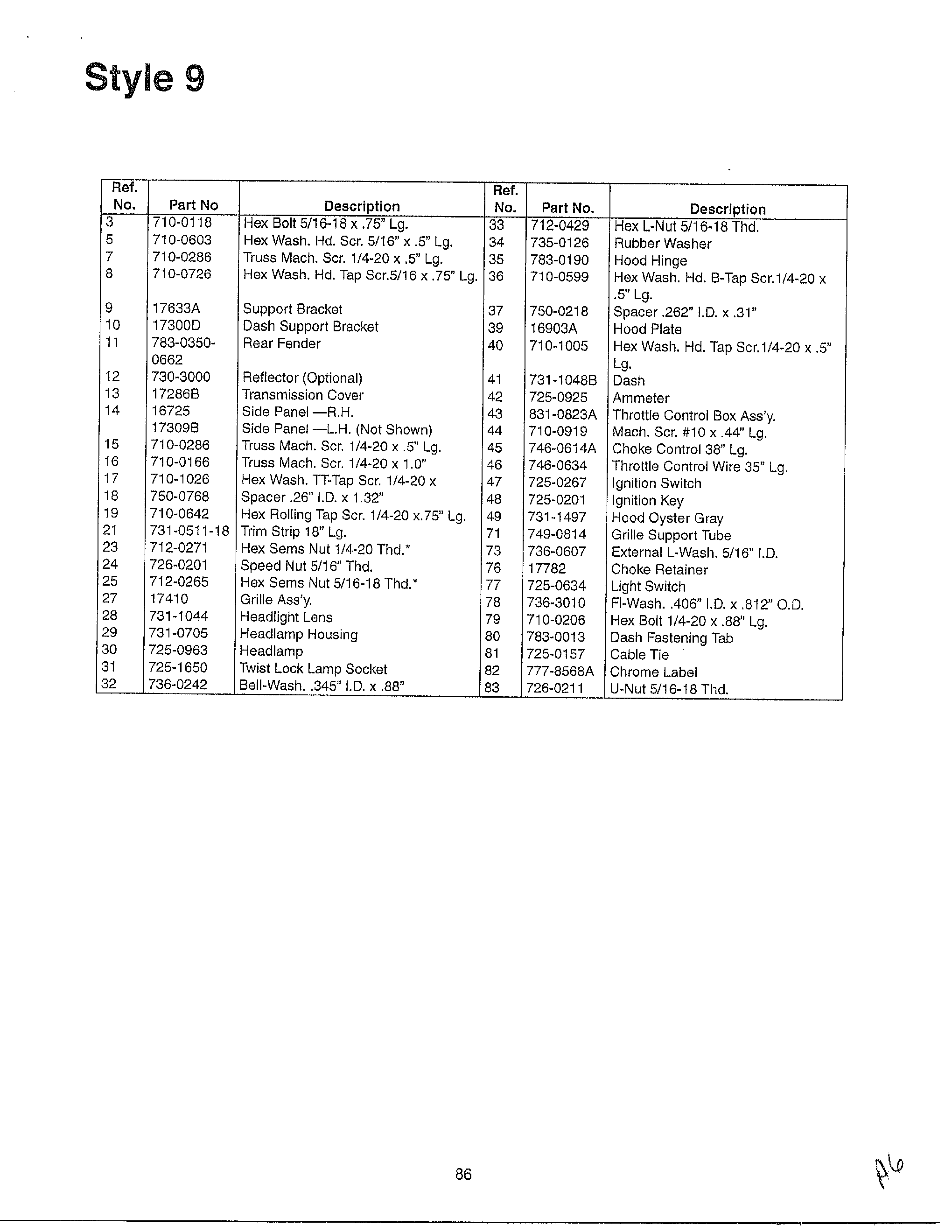 Engine/electrical page 3