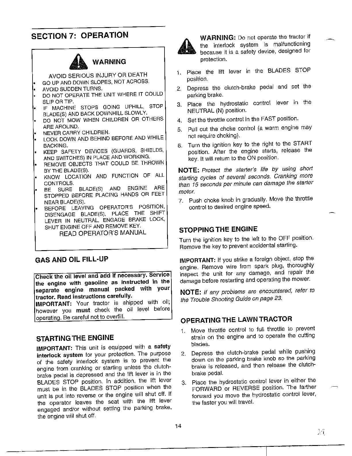Information page 13