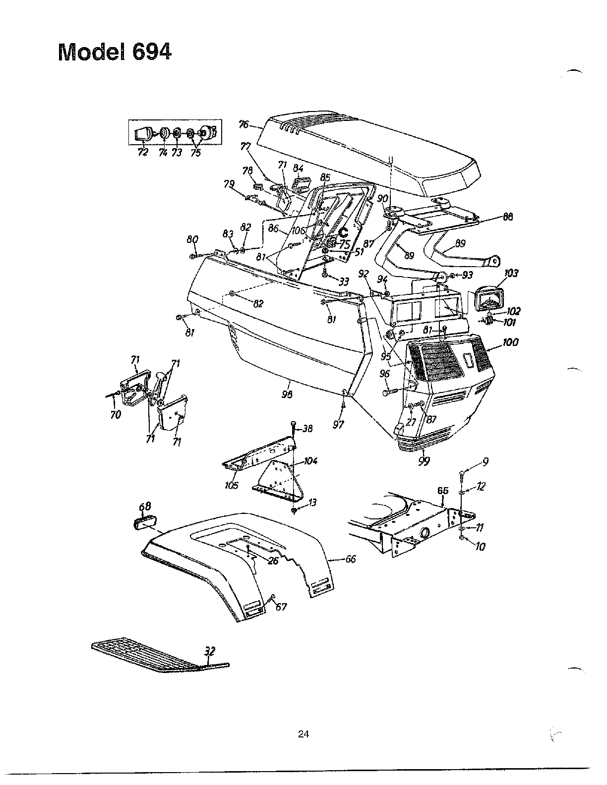 Lawn tractor