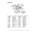 MTD 694 SERIES lawn tractor page 8 diagram