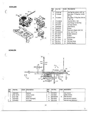 Engine/electrical