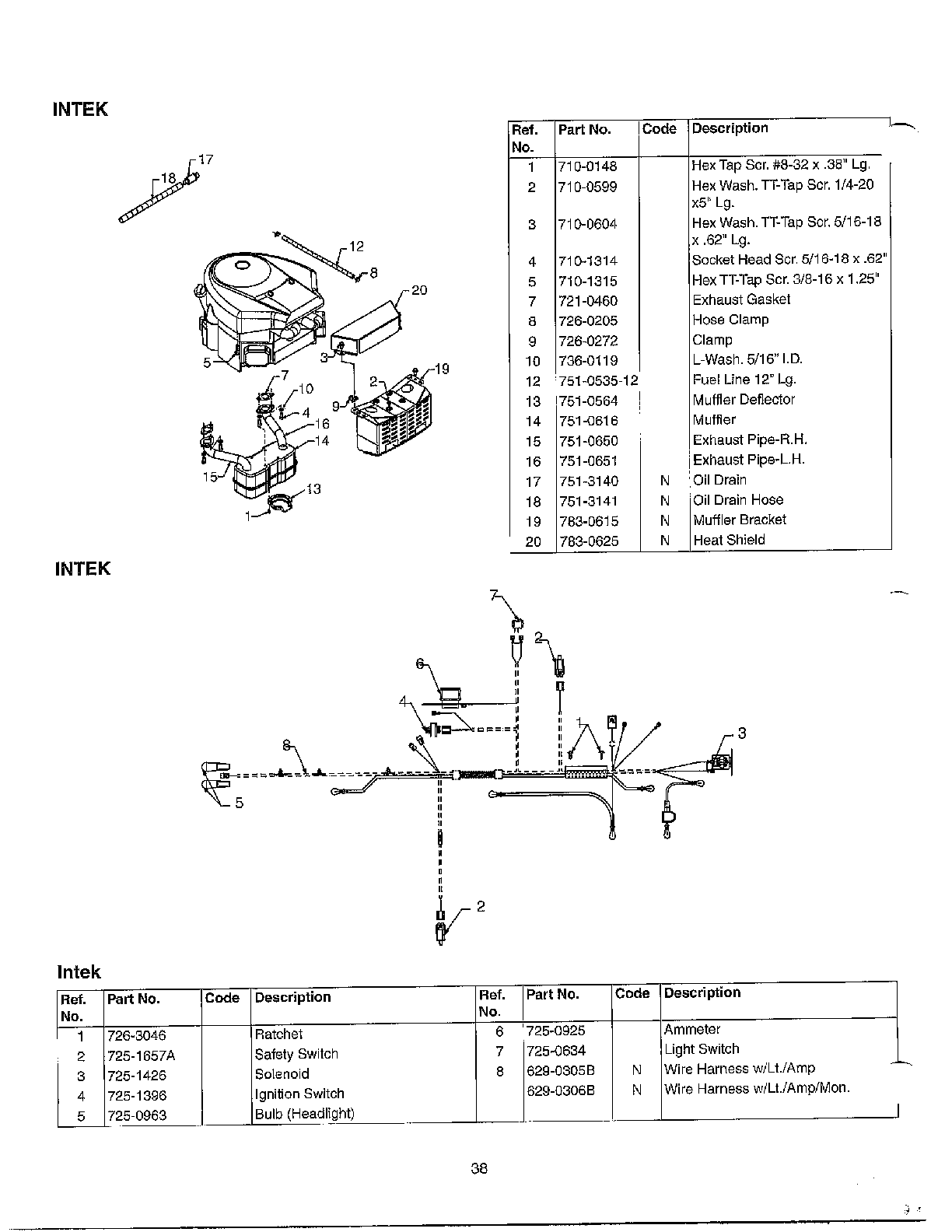 Engine/electrical page 2