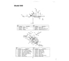 MTD 13BS699H088 electrical and engine diagram