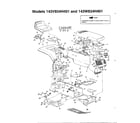 MTD 143W834H401 lawn tractors diagram