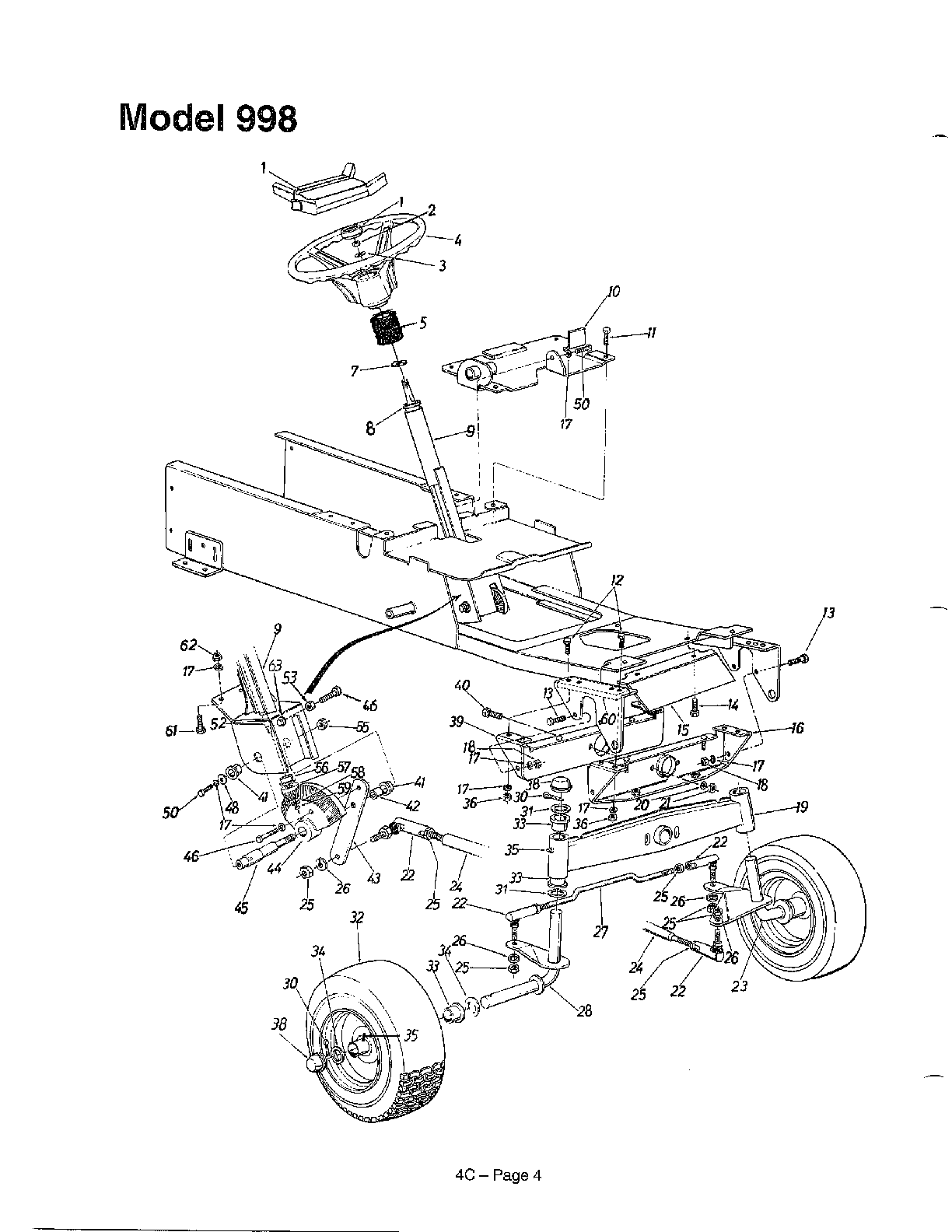 HYDROSTATIC TRACTOR Page 3