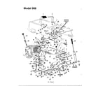 MTD 144-998-401 hydrostatic tractor page 3 diagram